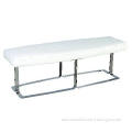 leather bench,Stainless steel bench,Bench,stool